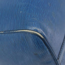 LOUIS VUITTON Epi Keepall 45 Boston Bag Blue M42975 LV Auth 207658-12