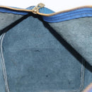 LOUIS VUITTON Epi Keepall 45 Boston Bag Blue M42975 LV Auth 207658-24