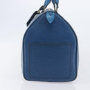 LOUIS VUITTON Epi Keepall 45 Boston Bag Blue M42975 LV Auth 207658-5