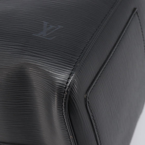LOUIS VUITTON Epi Keepall 45 Boston Bag Black M42972 LV Auth 207659A