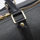 LOUIS VUITTON Epi Keepall 45 Boston Bag Black M42972 LV Auth 207659A-15