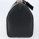 LOUIS VUITTON Epi Keepall 45 Boston Bag Black M42972 LV Auth 207659A-4