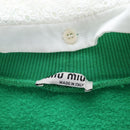 Miu Miu Cardigan Cotton L Green Auth 207660M-15