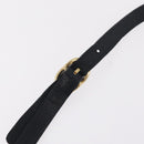 GUCCI GG Supreme Sherry Line Shoulder Bag PVC Navy Gold Tone 010 378 Auth 207669-8