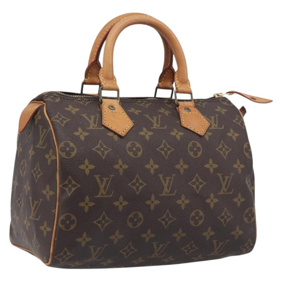 LOUIS VUITTON Monogram Speedy 25 Hand Bag M41528 LV Auth 207674A