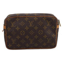 LOUIS VUITTON Monogram Compiegne 23 Clutch Bag M51847 LV Auth 207676A-2