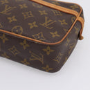 LOUIS VUITTON Monogram Compiegne 23 Clutch Bag M51847 LV Auth 207676A-7