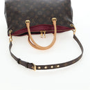 LOUIS VUITTON Monogram Pallas MM Hand Bag Purple M40906 LV Auth 207677A-10