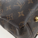 LOUIS VUITTON Monogram Pallas MM Hand Bag Purple M40906 LV Auth 207677A-19