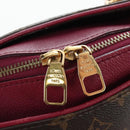 LOUIS VUITTON Monogram Pallas MM Hand Bag Purple M40906 LV Auth 207677A-23