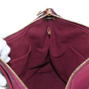LOUIS VUITTON Monogram Pallas MM Hand Bag Purple M40906 LV Auth 207677A-28