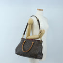 LOUIS VUITTON Monogram Pallas MM Hand Bag Purple M40906 LV Auth 207677A-33