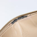 LOUIS VUITTON Monogram Vernis Bedford Hand Bag Beige M91006 LV Auth 207679V-9