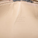 LOUIS VUITTON Monogram Vernis Bedford Hand Bag Beige M91006 LV Auth 207679V-22