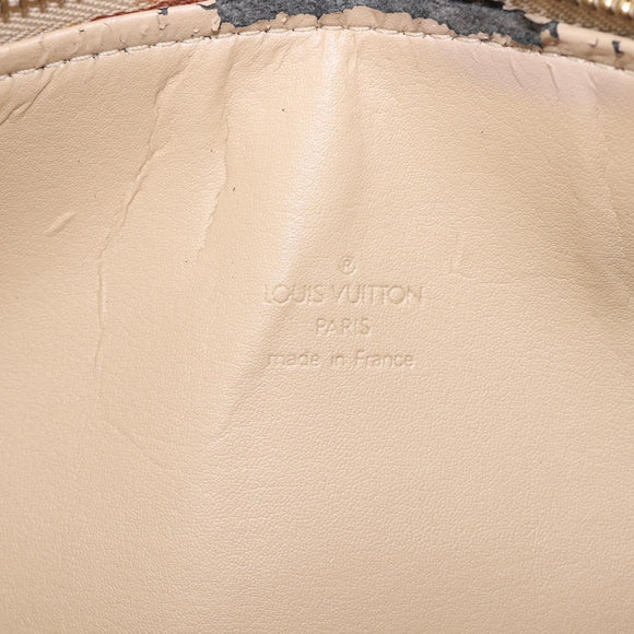 LOUIS VUITTON Monogram Vernis Bedford Hand Bag Beige M91006 LV Auth 207679V