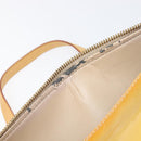 LOUIS VUITTON Monogram Vernis Bedford Hand Bag Beige M91006 LV Auth 207679V-25