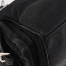 PRADA Tote Bag Nylon Black Silver Auth 207682-10