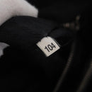PRADA Tote Bag Nylon Black Silver Auth 207682-12