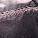 Saint Laurent Kahala Tote Bag Canvas Beige Silver 154058 Auth 207684-19