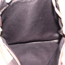 Saint Laurent Kahala Tote Bag Canvas Beige Silver 154058 Auth 207684-11