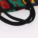 Saint Laurent Hand Bag Nylon Multicolor Gold Tone Auth 207686A-7