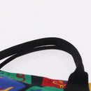 Saint Laurent Hand Bag Nylon Multicolor Gold Tone Auth 207686A-8