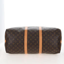 LOUIS VUITTON Monogram Keepall Bandouliere 50 Boston Bag M41416 LV Auth 207688SAV-14
