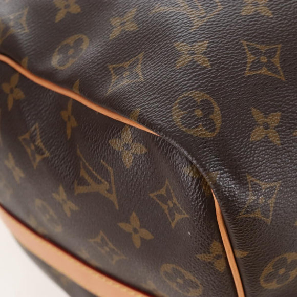 LOUIS VUITTON Monogram Keepall Bandouliere 50 Boston Bag M41416 LV Auth 207688SAV