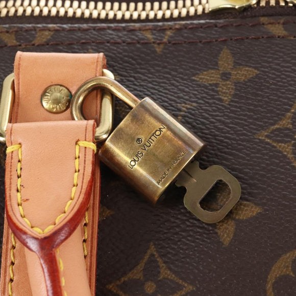 LOUIS VUITTON Monogram Keepall Bandouliere 50 Boston Bag M41416 LV Auth 207688SAV