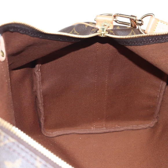 LOUIS VUITTON Monogram Keepall Bandouliere 50 Boston Bag M41416 LV Auth 207688SAV
