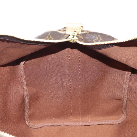 LOUIS VUITTON Monogram Keepall Bandouliere 50 Boston Bag M41416 LV Auth 207688SAV