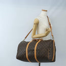 LOUIS VUITTON Monogram Keepall Bandouliere 50 Boston Bag M41416 LV Auth 207688SAV-28