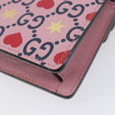 GUCCI Dionysus Chain Shoulder Bag Leather Pink Silver 476432 Auth 207694SAM-17