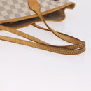 LOUIS VUITTON Damier Azur Neverfull MM Tote Bag N41605 LV Auth 207695-9