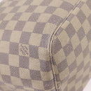 LOUIS VUITTON Damier Azur Neverfull MM Tote Bag N41605 LV Auth 207695-21