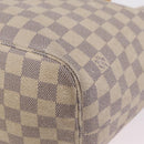 LOUIS VUITTON Damier Azur Neverfull MM Tote Bag N41605 LV Auth 207695-22