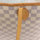 LOUIS VUITTON Damier Azur Neverfull MM Tote Bag N41605 LV Auth 207695-28