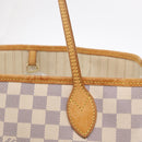 LOUIS VUITTON Damier Azur Neverfull MM Tote Bag N41605 LV Auth 207695-30