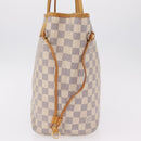 LOUIS VUITTON Damier Azur Neverfull MM Tote Bag N41605 LV Auth 207695-4