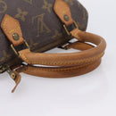 LOUIS VUITTON Monogram Mini Speedy Hand Bag M41534 LV Auth 207697-7