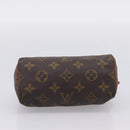 LOUIS VUITTON Monogram Mini Speedy Hand Bag M41534 LV Auth 207697-5