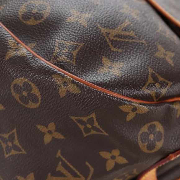 LOUIS VUITTON Monogram Saumur 35 Shoulder Bag M42254 LV Auth 207698V