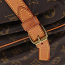 LOUIS VUITTON Monogram Saumur 35 Shoulder Bag M42254 LV Auth 207698V-6