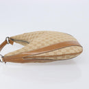 LOUIS VUITTON GG Canvas Shoulder Bag Beige Silver 124357 LV Auth 207700A-4