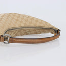 LOUIS VUITTON GG Canvas Shoulder Bag Beige Silver 124357 LV Auth 207700A-7