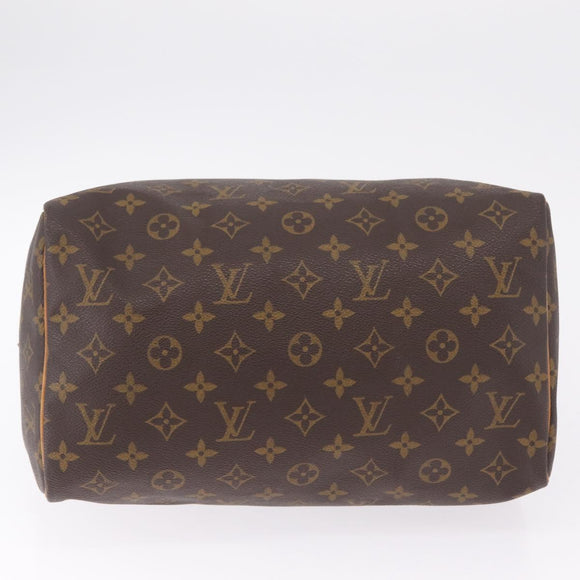 LOUIS VUITTON Monogram Speedy 30 Hand Bag M41526 LV Auth 207701A