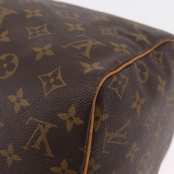 LOUIS VUITTON Monogram Speedy 30 Hand Bag M41526 LV Auth 207701A