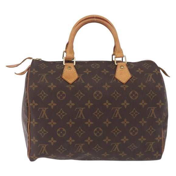 LOUIS VUITTON Monogram Speedy 30 Hand Bag M41526 LV Auth 207701A
