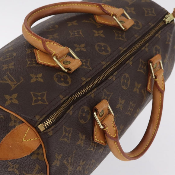 LOUIS VUITTON Monogram Speedy 30 Hand Bag M41526 LV Auth 207701A