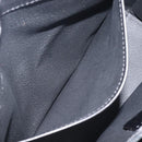 CELINE Macadam Hand Bag PVC Black Gold Tone Auth 207706-28